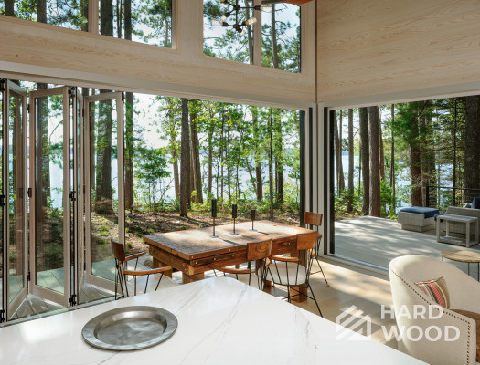 Круглогодичная беседка с террасой панорамная №35 - фото 1575